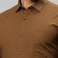 Park Avenue Maroon Formal Shirt