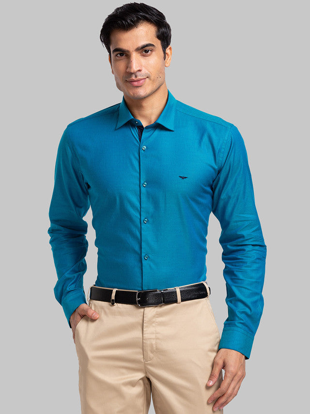 Park Avenue Blue Formal Shirt