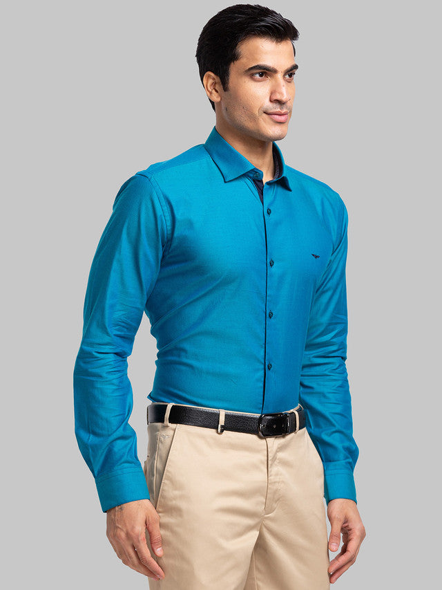 Park Avenue Blue Formal Shirt