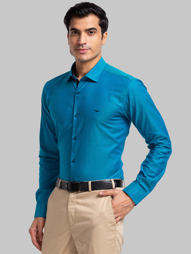 Park Avenue Blue Formal Shirt