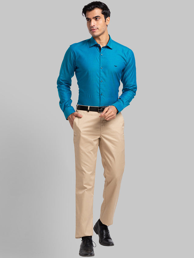 Park Avenue Blue Formal Shirt