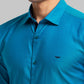 Park Avenue Blue Formal Shirt