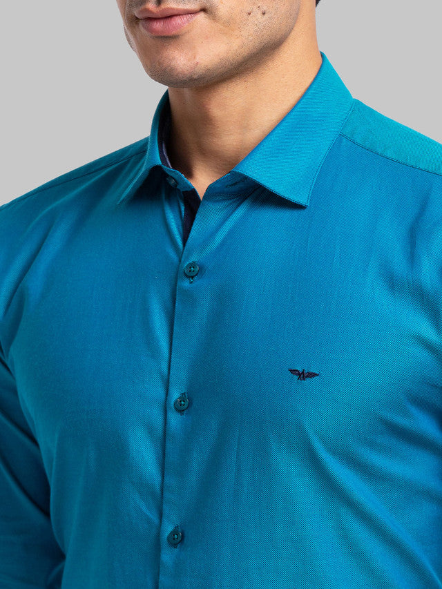 Park Avenue Blue Formal Shirt