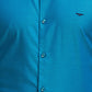 Park Avenue Blue Structure Slim Fit Cotton Formal Shirt