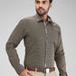 Park Avenue Khaki Formal Shirt