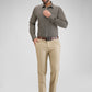 Park Avenue Khaki Formal Shirt