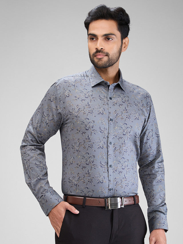 Park Avenue Grey Formal Shirt