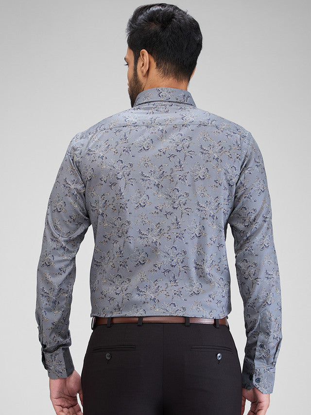 Park Avenue Grey Formal Shirt