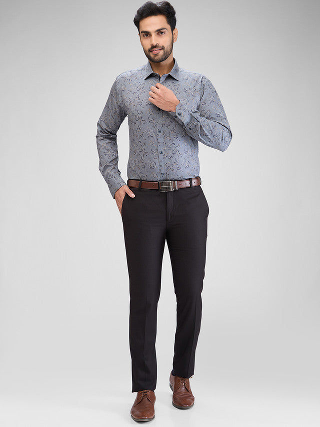 Park Avenue Grey Formal Shirt