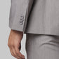 Park Avenue Men Grey Solid Super Slim Fit Terelyne Blend Suit