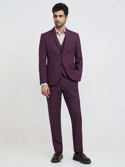 Park Avenue Purple Suit