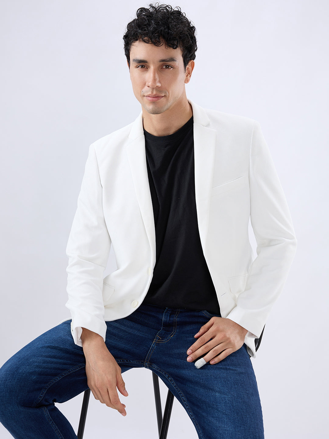 Park Avenue White Blazer
