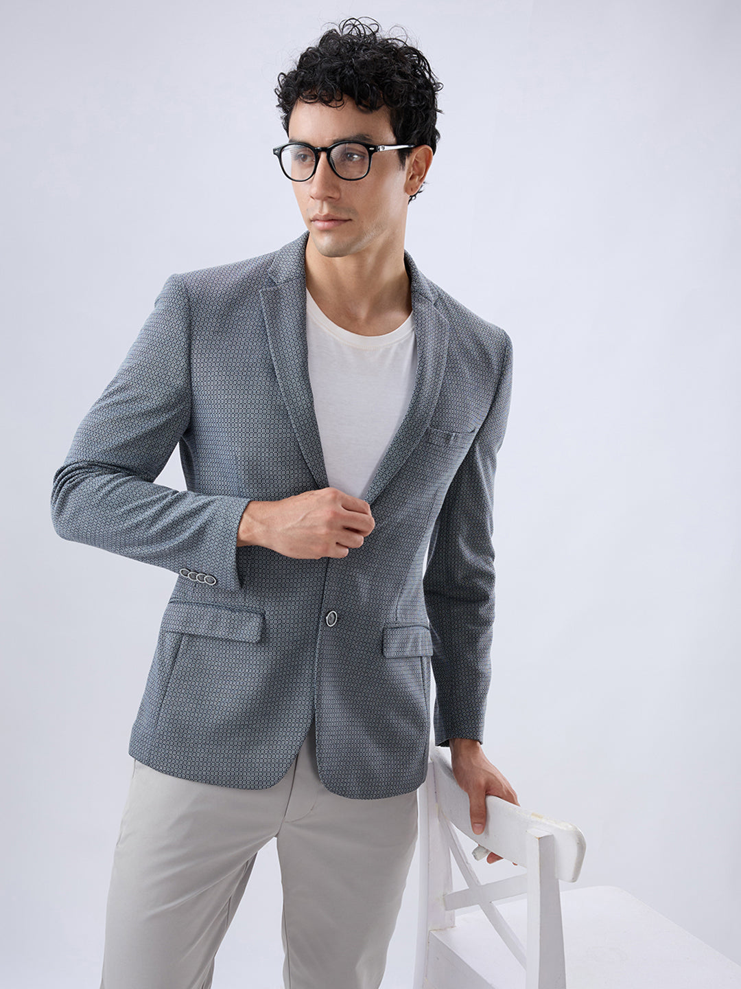 Park Avenue Blue Blazer