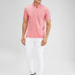 Park Avenue Pink Structure Slim Fit Cotton T-Shirt