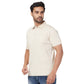 Park Avenue Men White Solid Slim Fit Cotton Round Neck T-Shirt