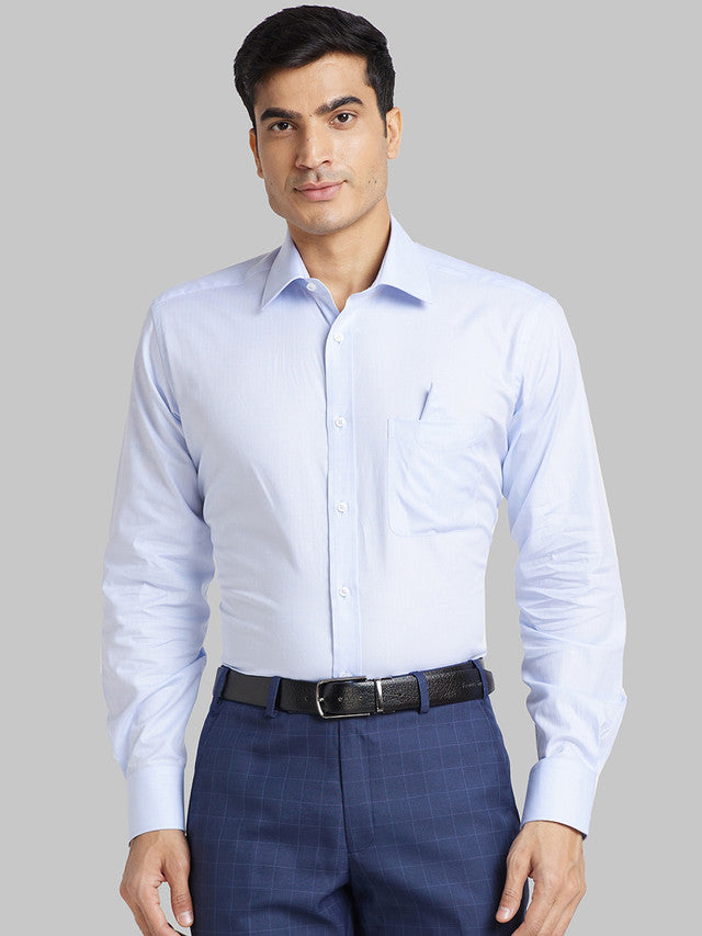 Park Avenue Blue Formal Shirt