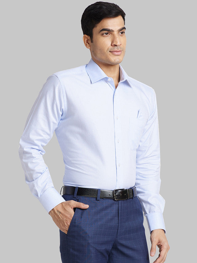 Park Avenue Blue Formal Shirt