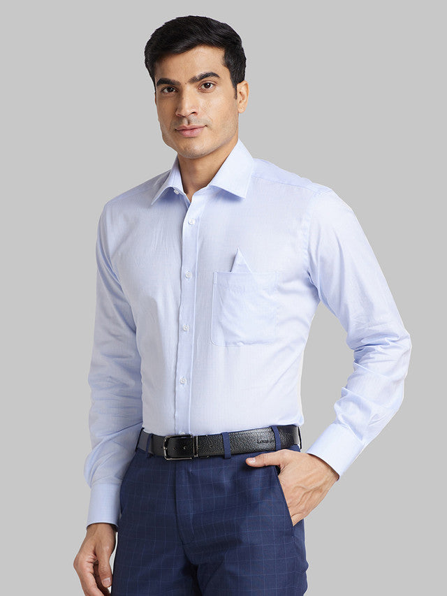 Park Avenue Blue Formal Shirt