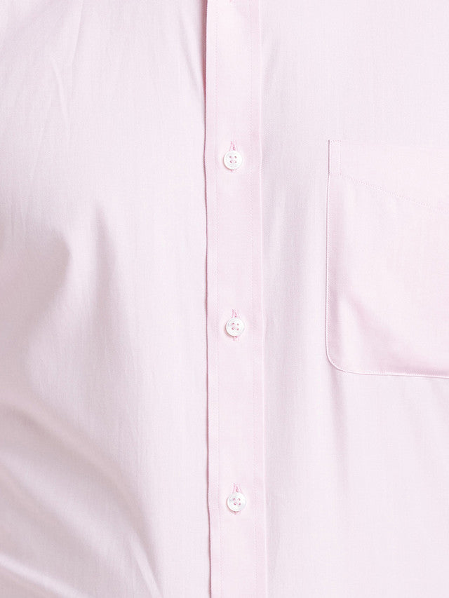 Park Avenue Men Pink Structured Luxus Fit Cotton Formal Shirt