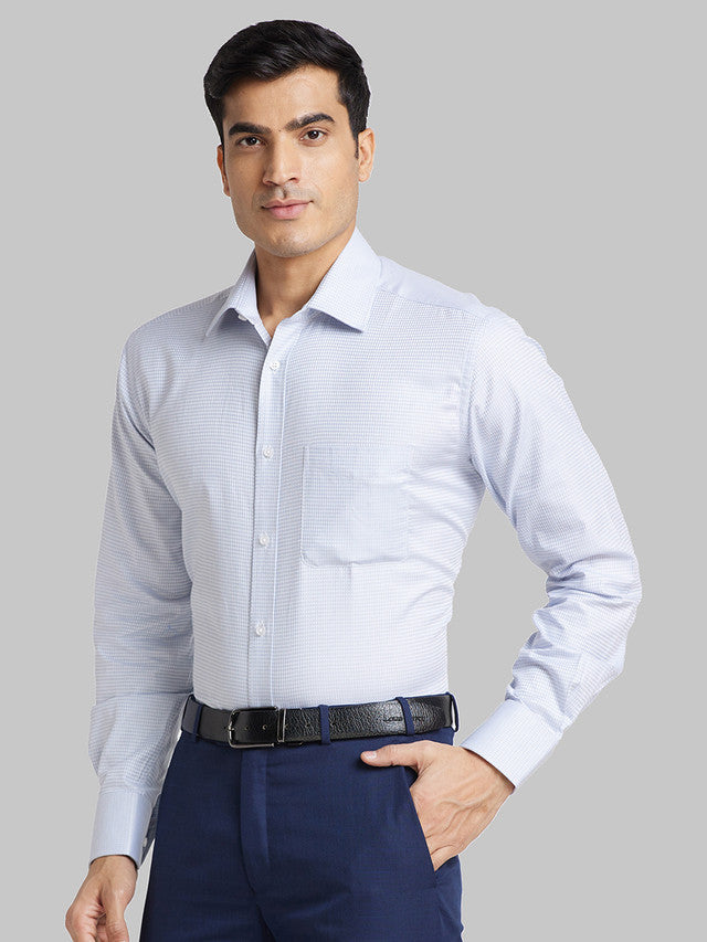 Park Avenue Grey Formal Shirt