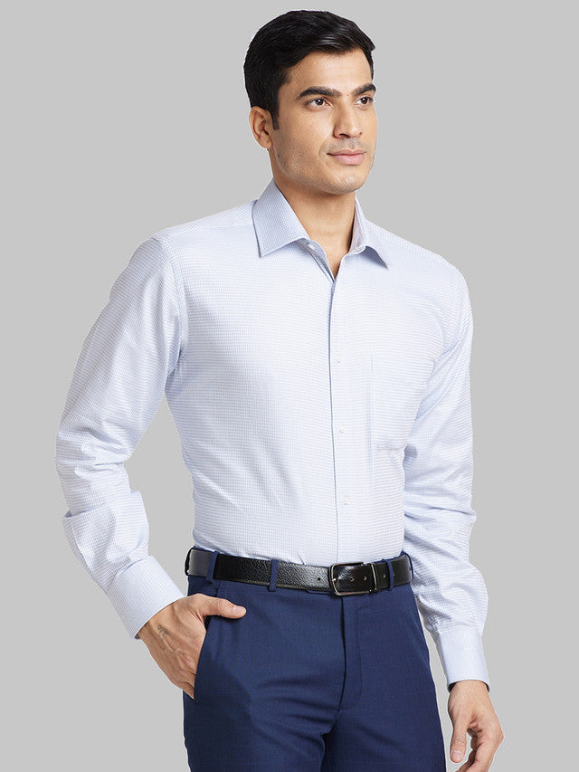 Park Avenue Grey Formal Shirt