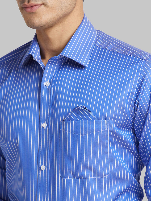 Park Avenue Blue Formal Shirt