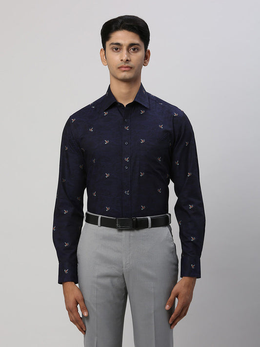 Park Avenue Blue Formal Shirt