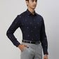 Park Avenue Blue Formal Shirt