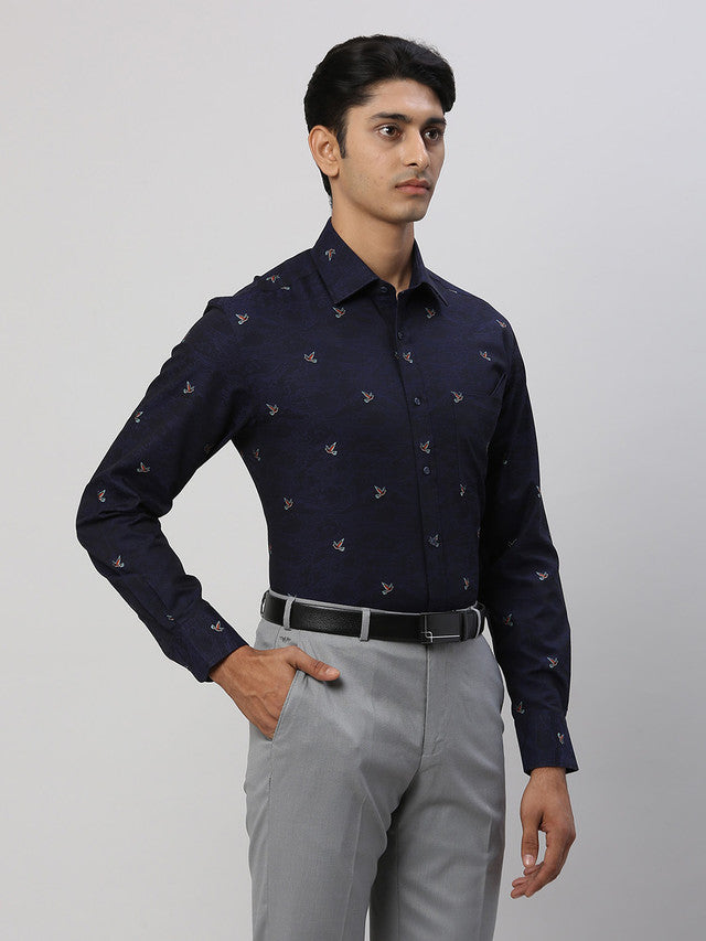 Park Avenue Blue Formal Shirt