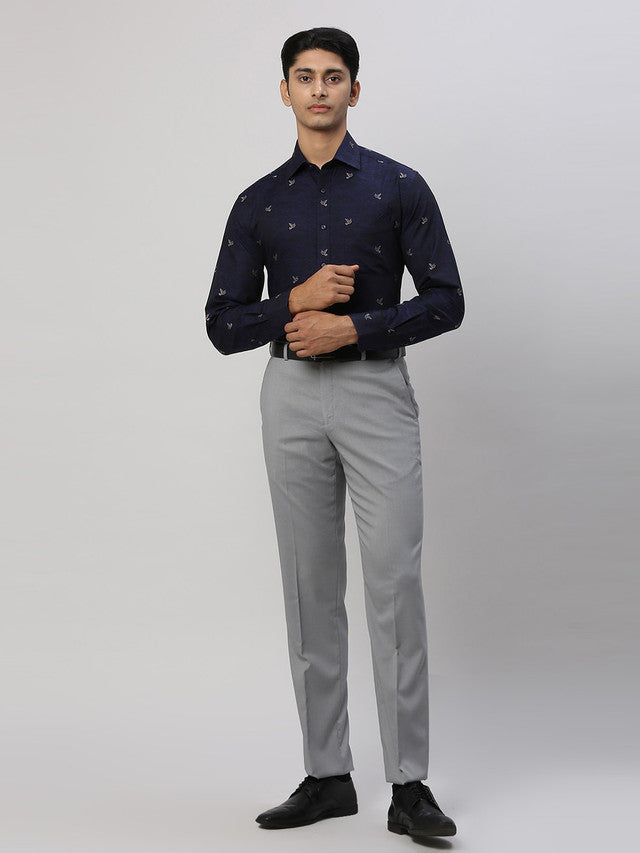 Park Avenue Blue Formal Shirt