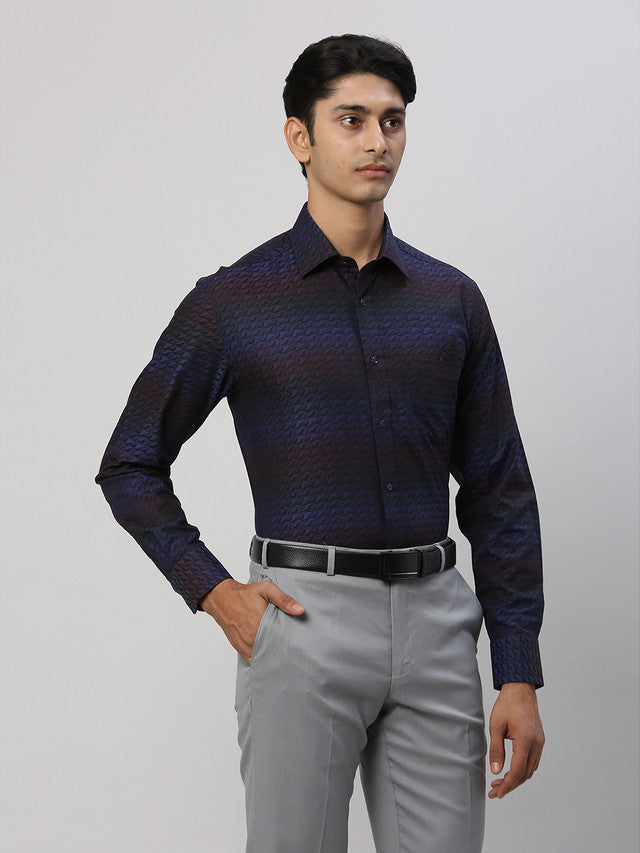 Park Avenue Blue Formal Shirt