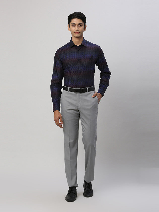 Park Avenue Blue Formal Shirt