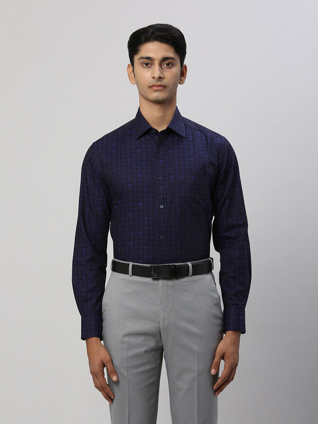 Park Avenue Blue Formal Shirt