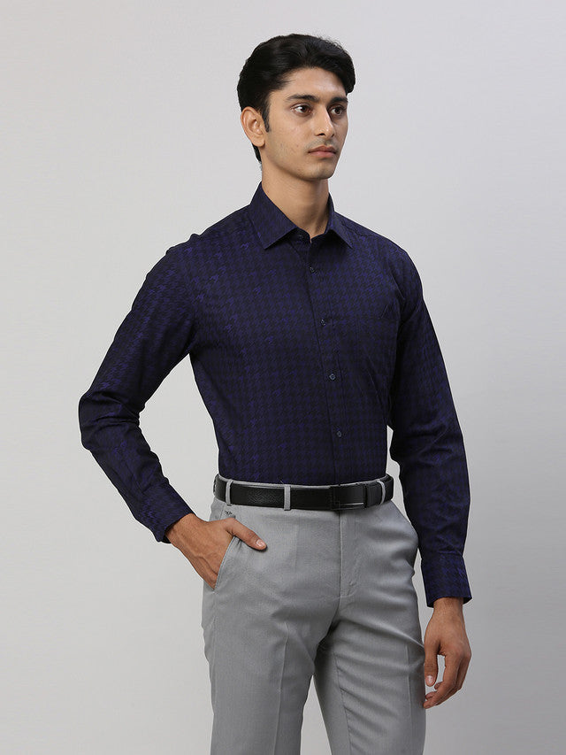 Park Avenue Blue Formal Shirt