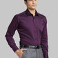 Park Avenue Purple Formal Shirt