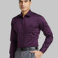 Park Avenue Purple Formal Shirt