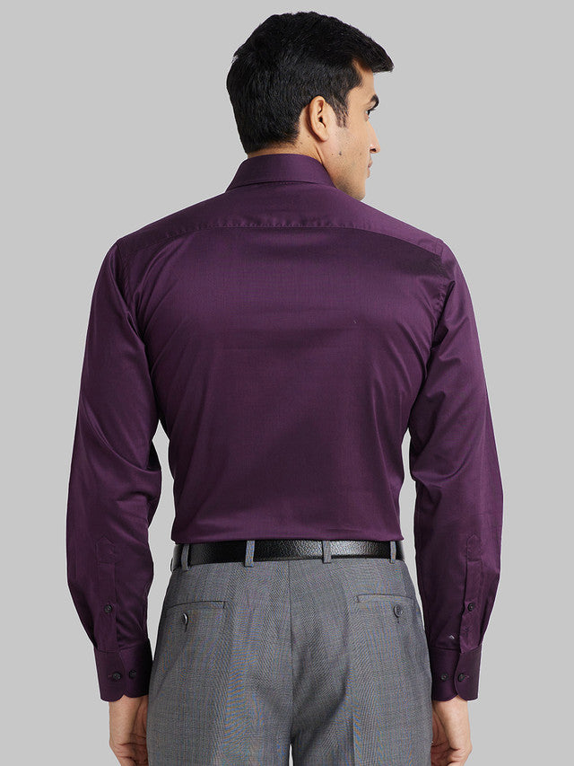 Park Avenue Purple Formal Shirt