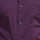 Park Avenue Purple Solid Luxus Fit Cotton Formal Shirt