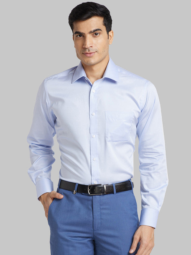 Park Avenue Blue Formal Shirt