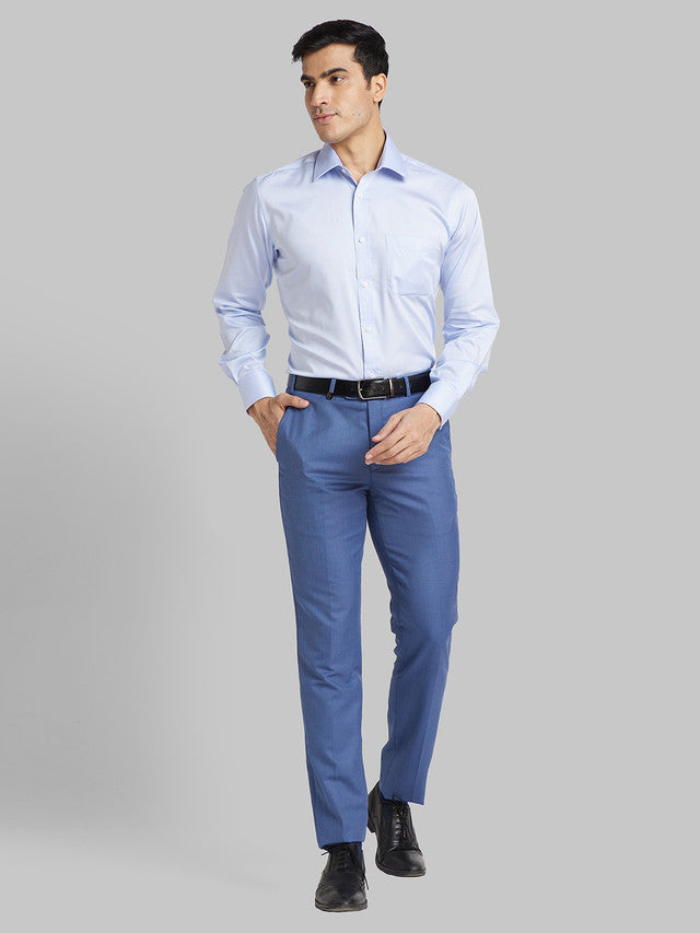 Park Avenue Blue Formal Shirt