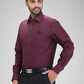 Park Avenue Maroon Shirt