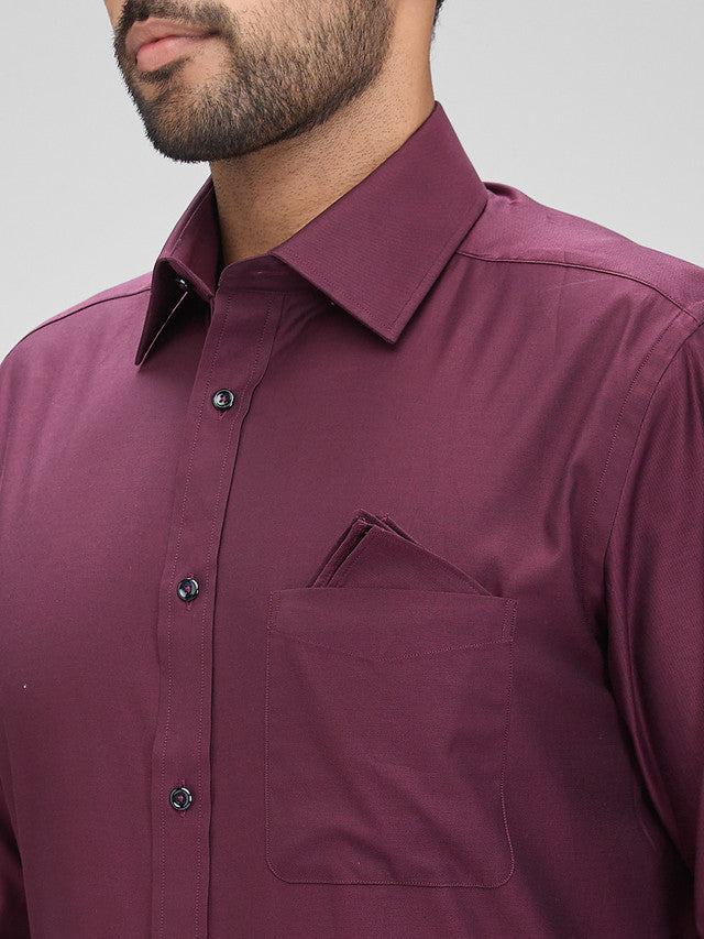 Park Avenue Maroon Shirt