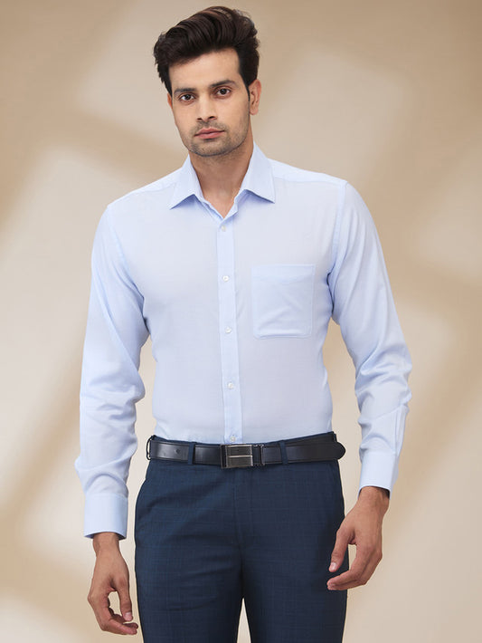 Park Avenue Blue Formal Shirt