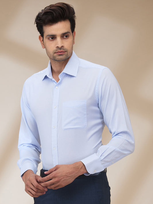 Park Avenue Blue Formal Shirt