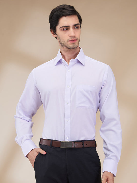 Park Avenue Purple Formal Shirt