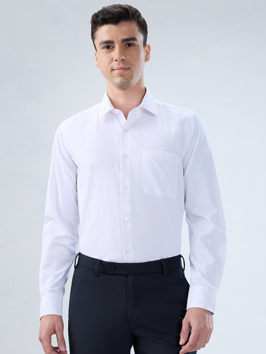 Park Avenue White Formal Shirt