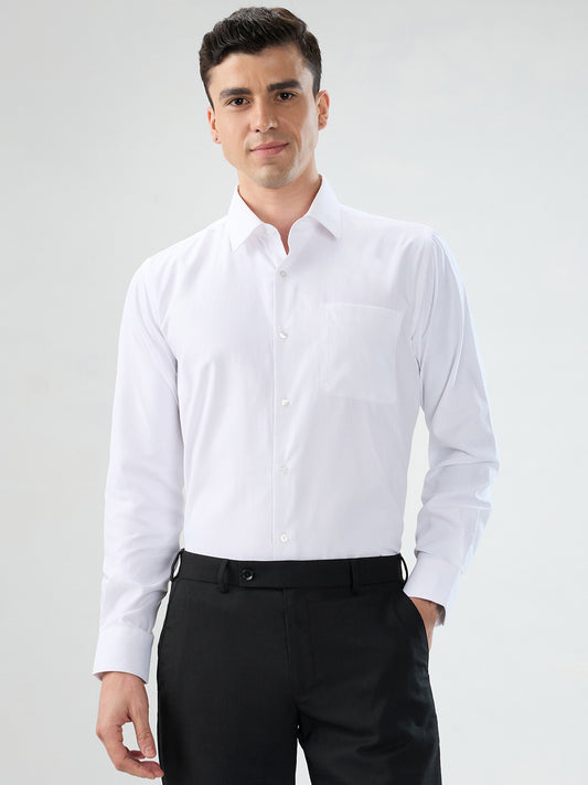Park Avenue White Formal Shirt