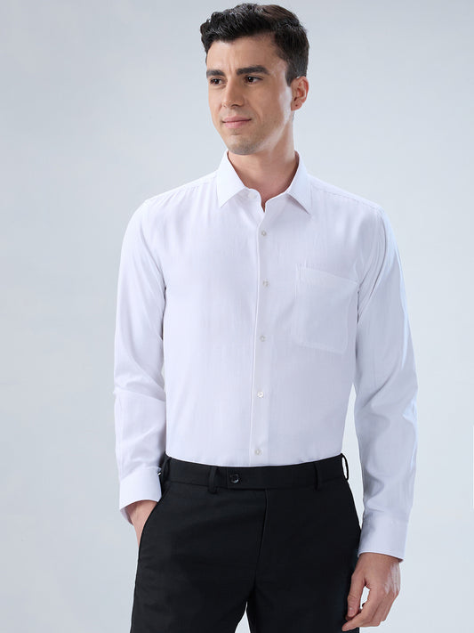 Park Avenue White Formal Shirt
