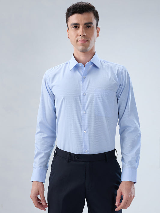 Park Avenue Blue Formal Shirt