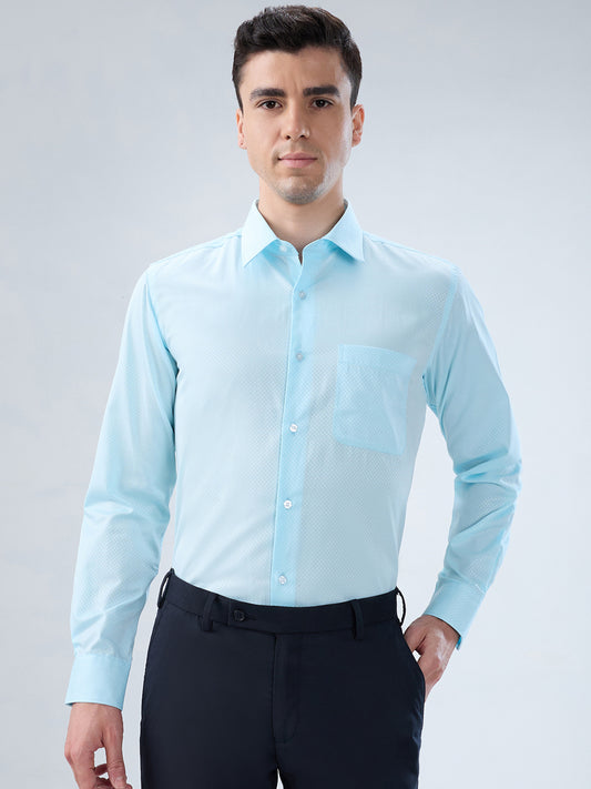 Park Avenue Blue Formal Shirt